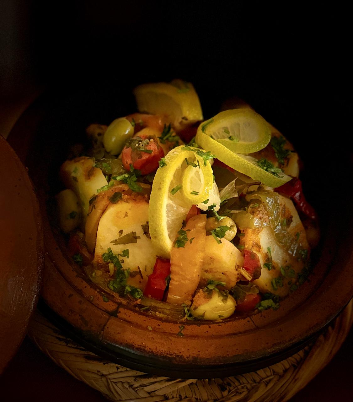 Chicken tagine